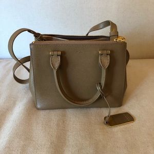 Ralph Lauren Newbury Mini Double Zip Satchel